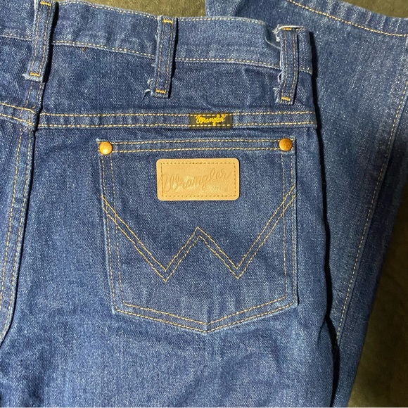 NEW Men’s Wrangler Prewashed Cowboy Cut® Slim Fit Jean 32x30 Dark Wash - Picture 11 of 16